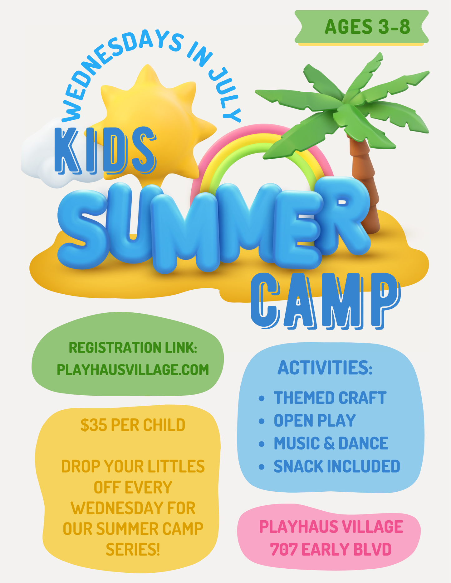 Wednesday Summer Camp!