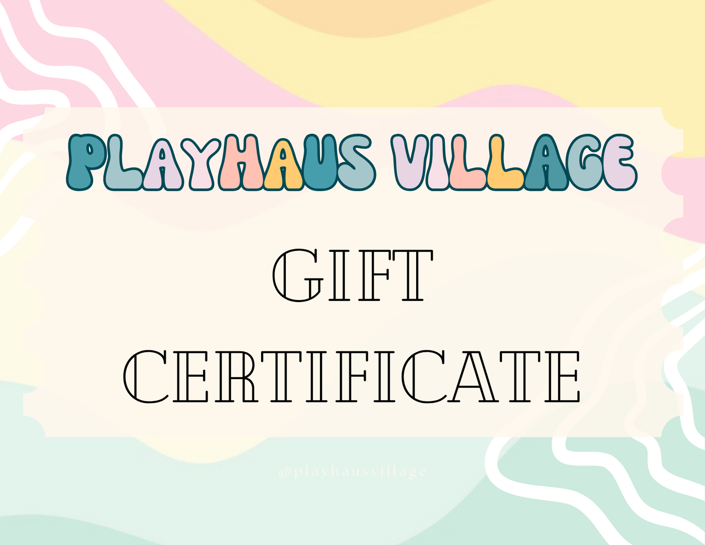 Gift Certificate